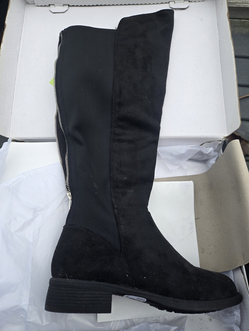 Wide Width Wide Calf Lane Bryant Knee High Boots Size 7